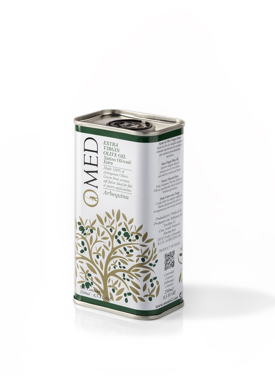 O'Med Arbequina tin 250ml